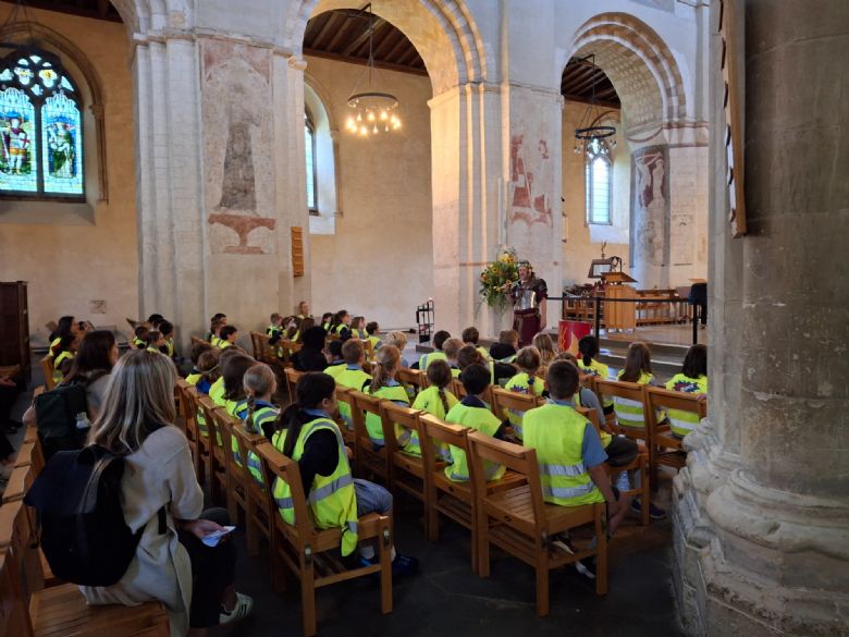 Meeting a Roman soldier