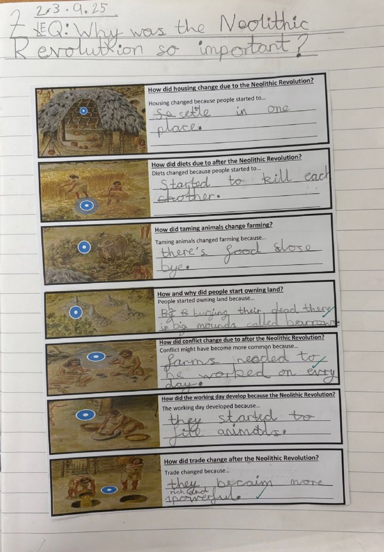 image of child's work