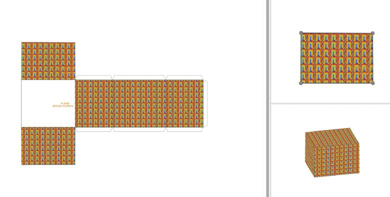 Cuboid net design
